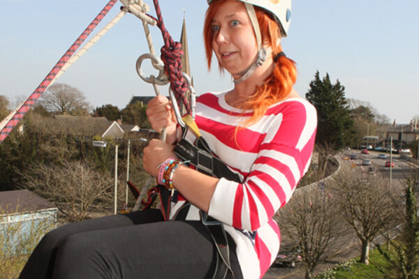 Charity Abseiling at Adventures Wales