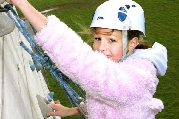 High Ropes Climbing Course at Adventures Wales