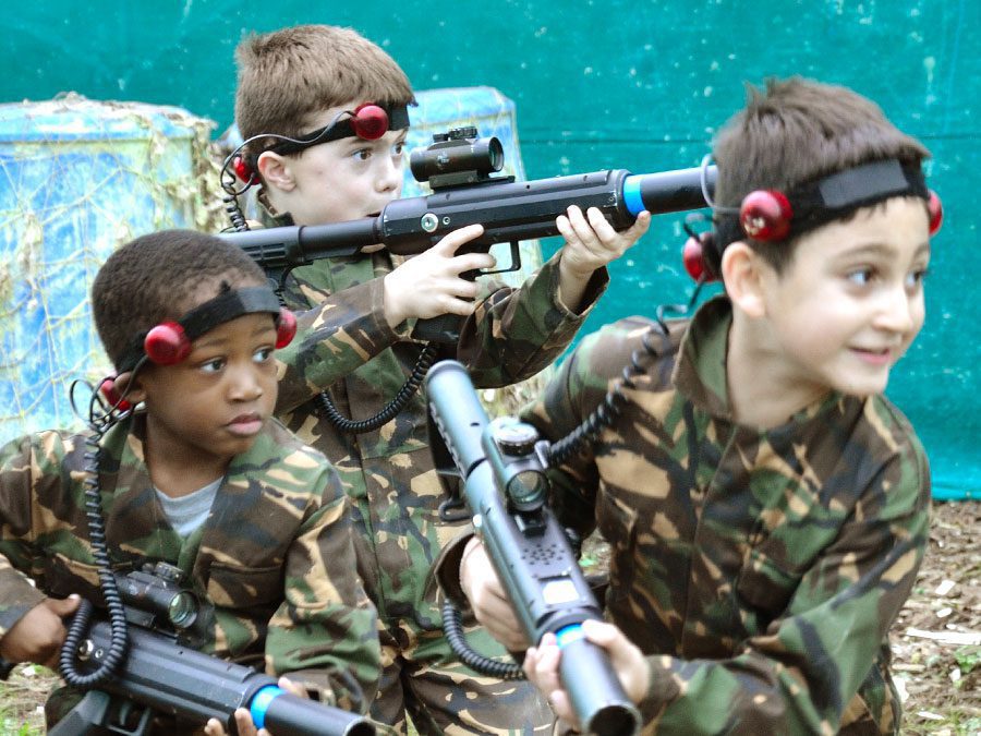 Laser Tag activity sessions at Adventures Wales, Porthcawl