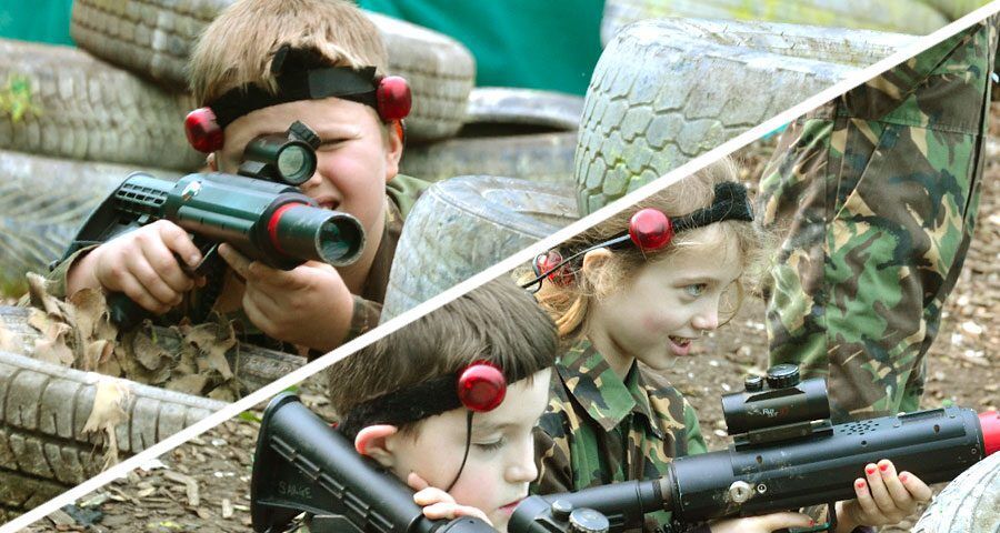 Laser Tag Children's Parties with Adventures Wales Laser Tag Children's Parties with Adventures Wales