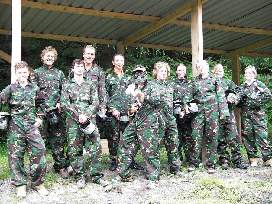 Paintballing at Porthcawl, Bridgend with Adventures Wales