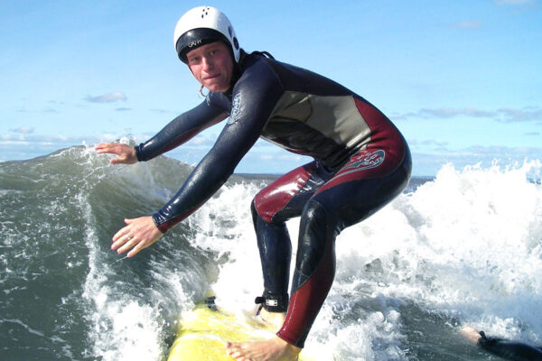 Surfing lessons