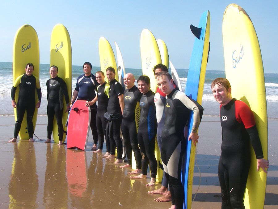 Surfing Lessons for Stag Weekend activitues