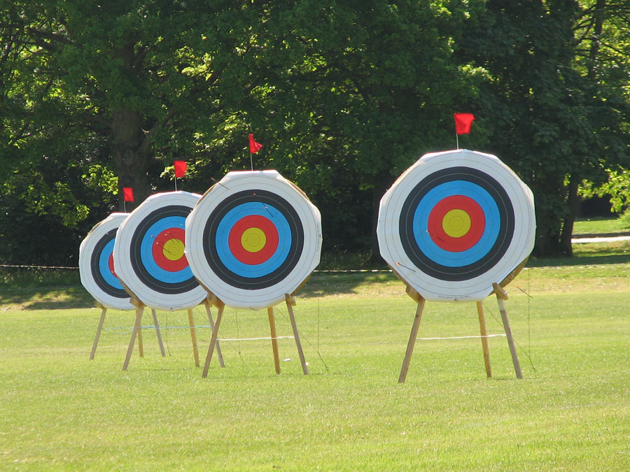 Archery Targets at Adventures Wales