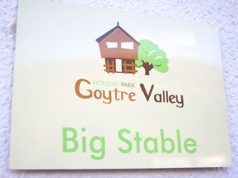 Goytre Valley Sign, Accommodation at Adventures Wales Goytre Valley Sign, Accommodation at Adventures Wales