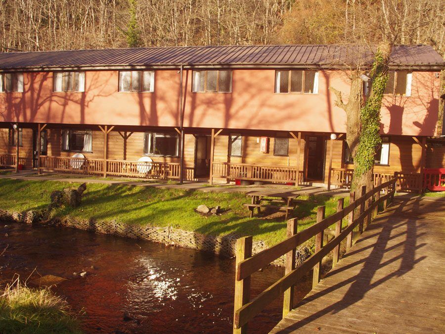 The Chalet river view, Chalet accommodation with Adventure Wales The Chalet river view, Chalet accommodation with Adventure Wales