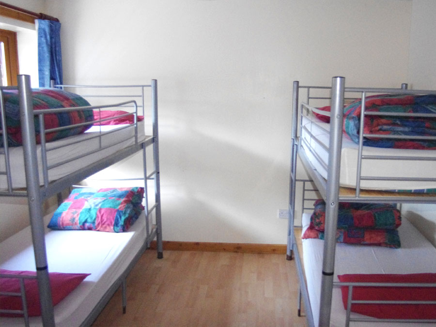 The Lodge bunkbeds, Accommodation with Adventures Wales