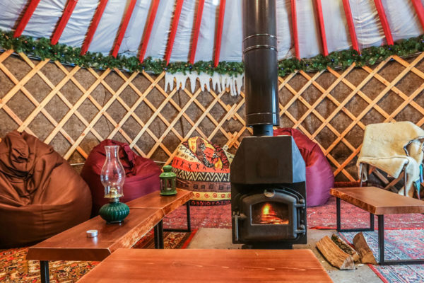 Yurt Glamping Hen Party in Cardiff