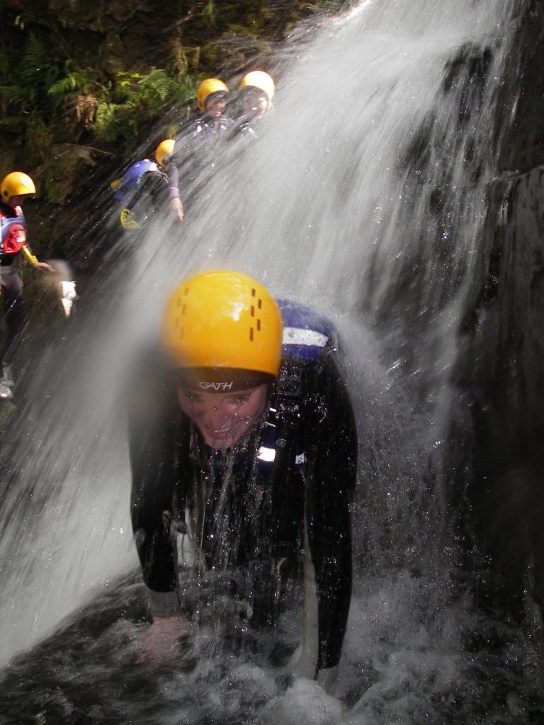Gorge Scrambling near Cardiff with Adventures Wales Activity Centre