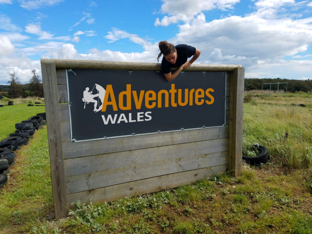Muddy assault course at Adventures Wales in Porthcawl Adventures Wales Muddy Assault Course n Porthcawl