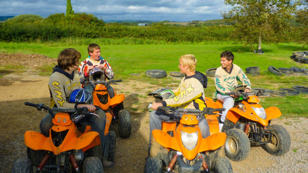 Quad Biking for families, groups and schools