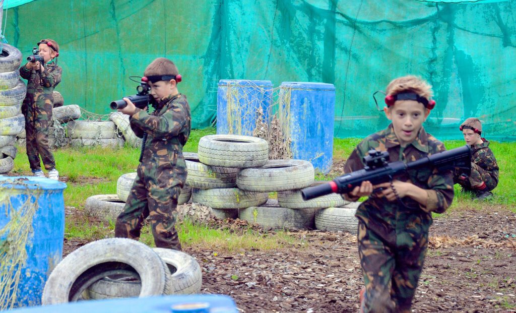 Children's Laser tag party Children's Laser tag party