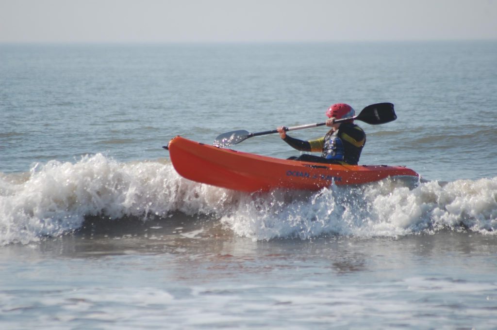 Sea Kayak lessons at Porthcawl0