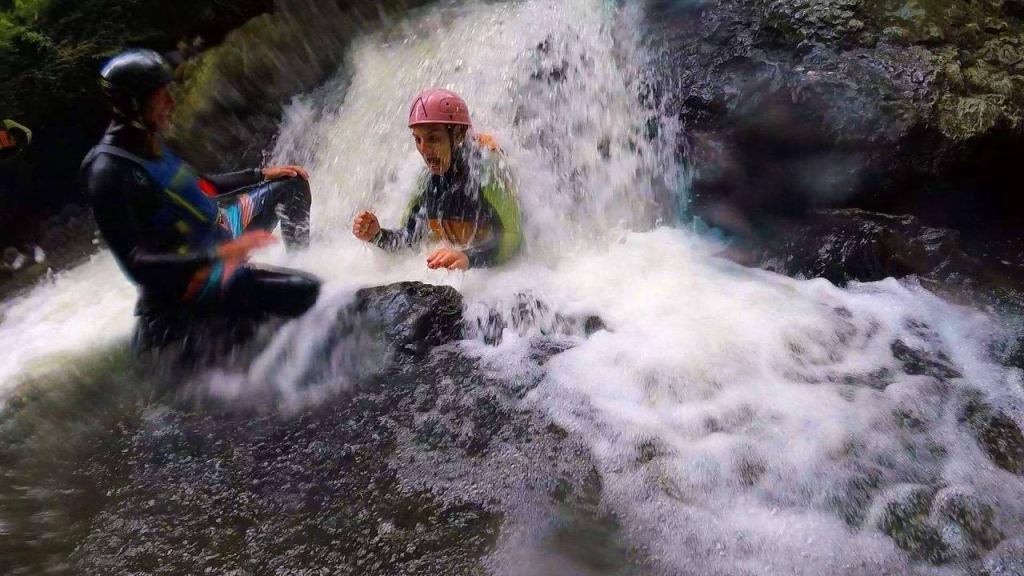 Gorge Walking and Gorge Scrambling near Cardiff with Adventures Wales Gorge Walking and Gorge Scrambling near Cardiff with Adventures Wales