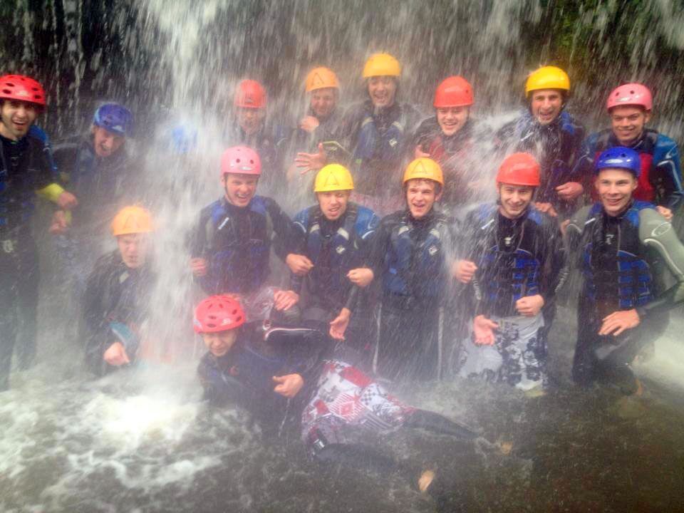 Stag Party gorge walking and canyoning